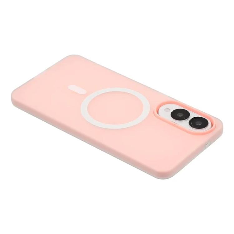 For Galaxy S25 Edge 5G WANLONFENG Macarons Matte Magnetic Phone Case with 2pcs Screen Films
