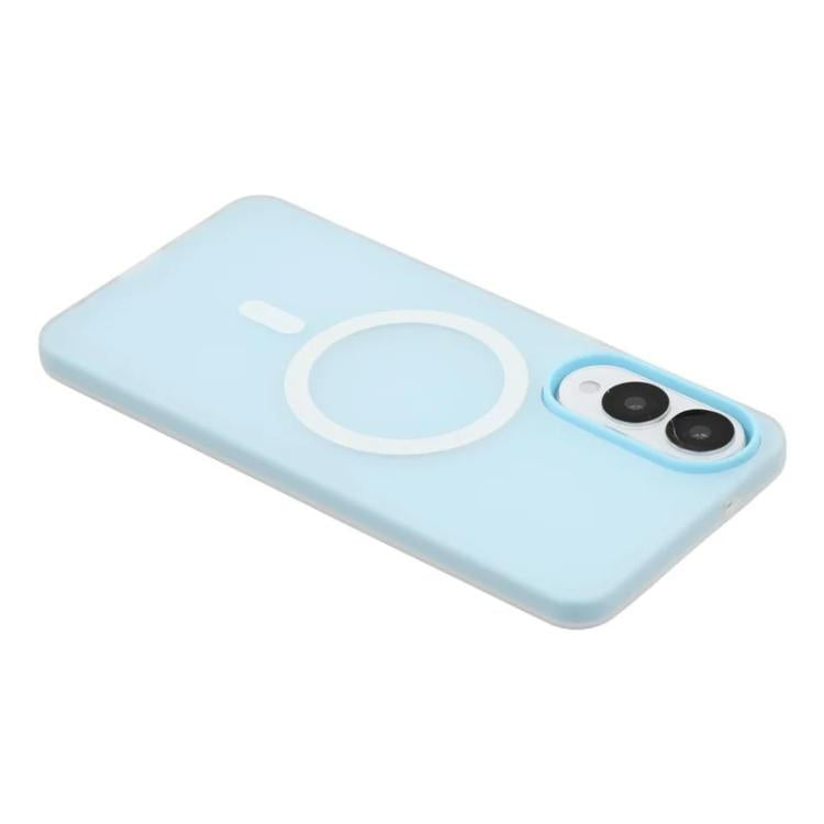 For Galaxy S25 Edge 5G WANLONFENG Macarons Matte Magnetic Phone Case with 2pcs Screen Films