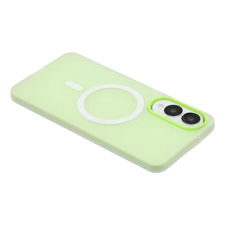For Galaxy S25 Edge 5G WANLONFENG Macarons Matte Magnetic Phone Case with 2pcs Screen Films