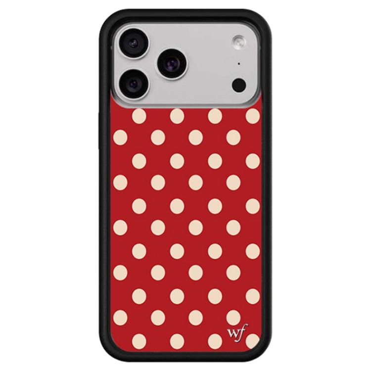 For iPhone 17 Pro Max WildFlow Red Star Series Pattern Phone Case