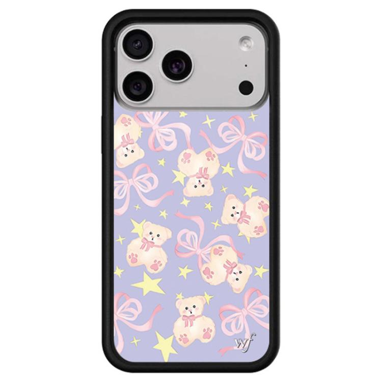 For iPhone 17 Pro WildFlow Red Star Series Pattern Phone Case