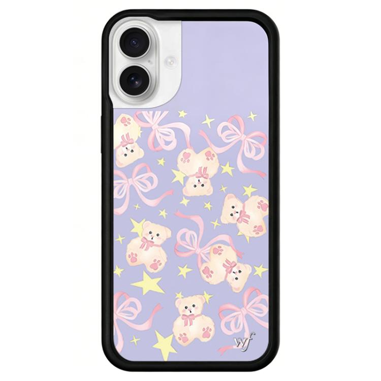 For iPhone 17 WildFlow Red Star Series Pattern Phone Case