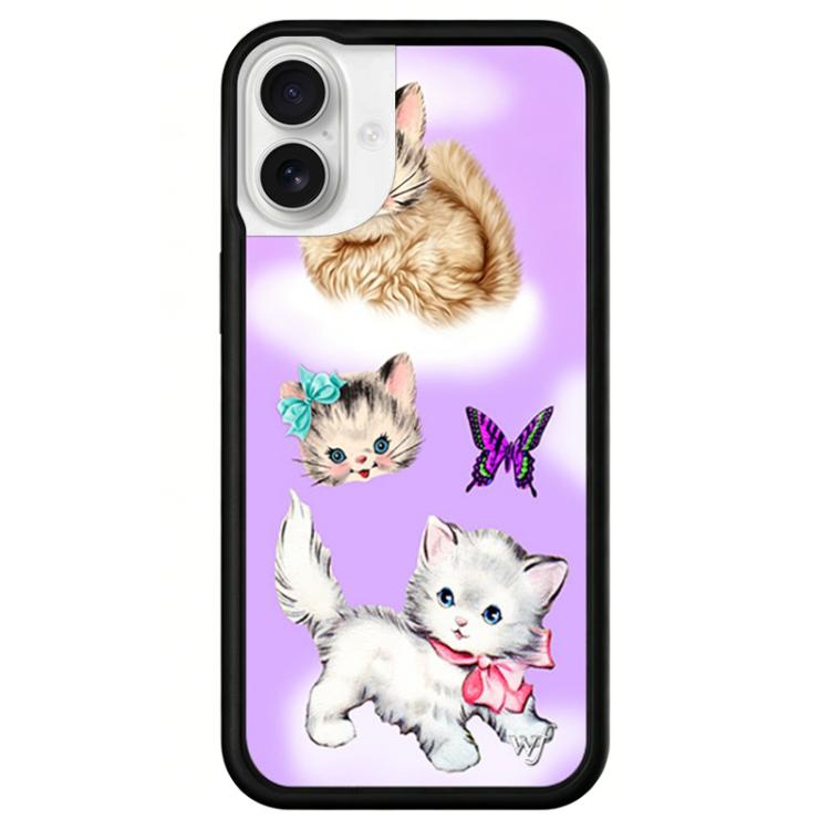 For iPhone 17 WildFlow Red Star Series Pattern Phone Case