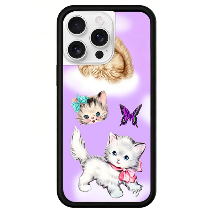 For iPhone 15 Pro Max WildFlow Red Star Series Pattern Phone Case