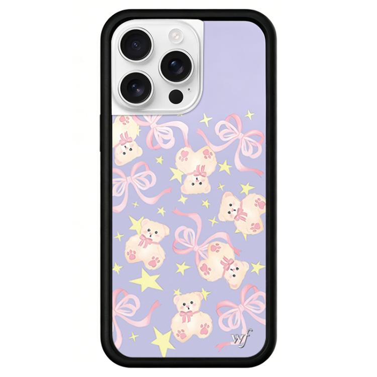 For iPhone 15 Pro WildFlow Red Star Series Pattern Phone Case