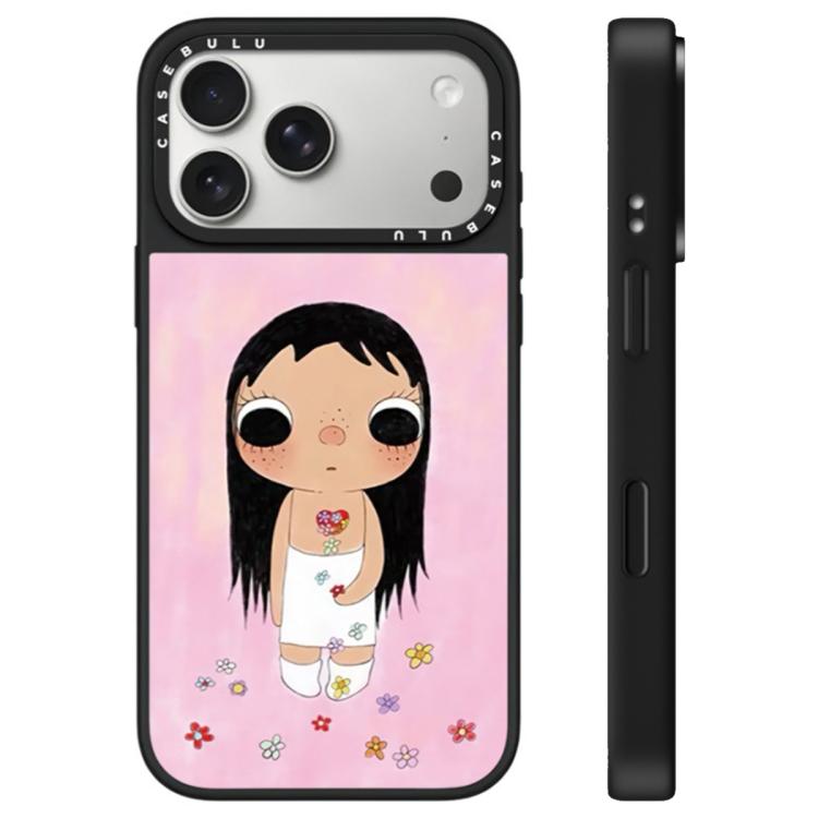 For iPhone 17 Pro YUY Series Pattern Camera Control Button Mirror Phone Case