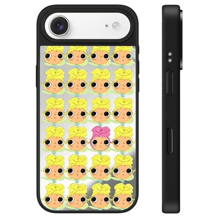For iPhone Air YUY Series Pattern Camera Control Button Mirror Phone Case