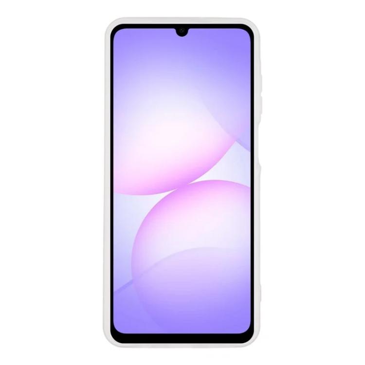 For Galaxy A06 4G WANLONFENG Macarons Matte Magnetic Phone Case with 2pcs Screen Films