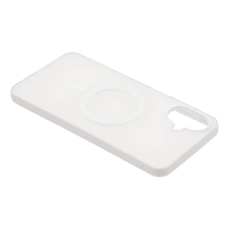 For Galaxy A06 4G WANLONFENG Macarons Matte Magnetic Phone Case with 2pcs Screen Films