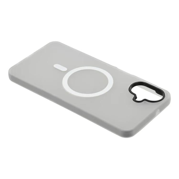 For Galaxy A07 4G WANLONFENG Macarons Matte Magnetic Phone Case with 2pcs Screen Films