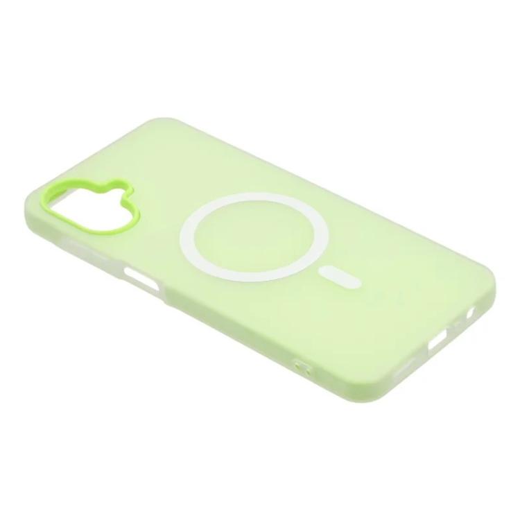 For Galaxy A07 4G WANLONFENG Macarons Matte Magnetic Phone Case with 2pcs Screen Films