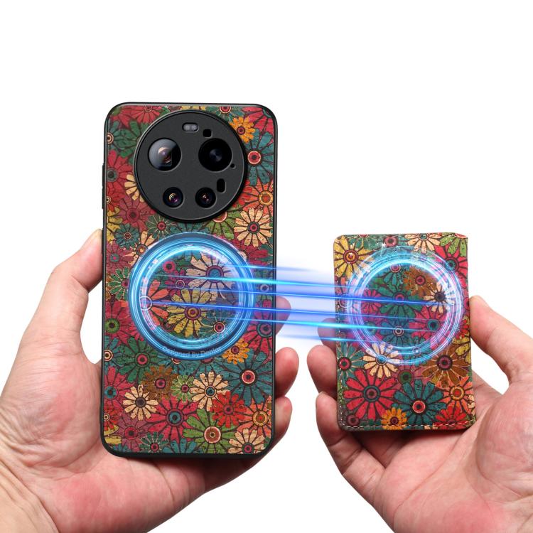 For OnePlus 13 Denior Flower Language Series Magnetic Phone Case