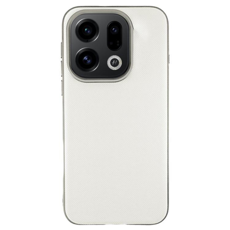 For OPPO Find X9 Matte Grid Texture Vegan Leather Phone Case