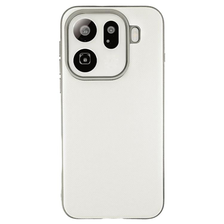 For OPPO Find X9 Pro Matte Grid Texture Vegan Leather Phone Case