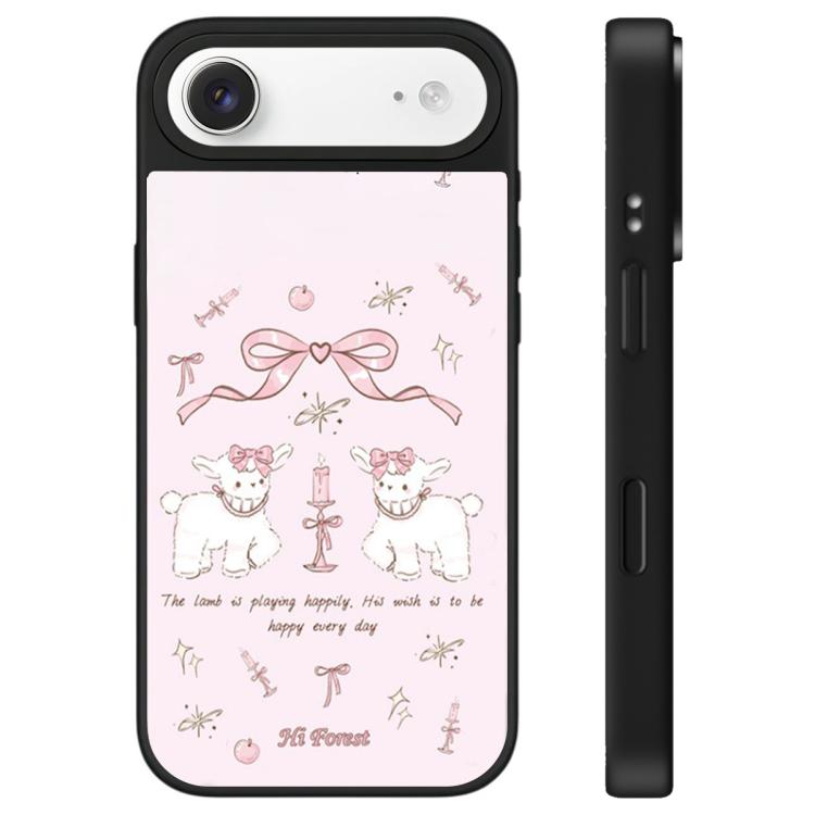 For iPhone Air Hi Forest Series Camera Control Button Mirror Phone Case