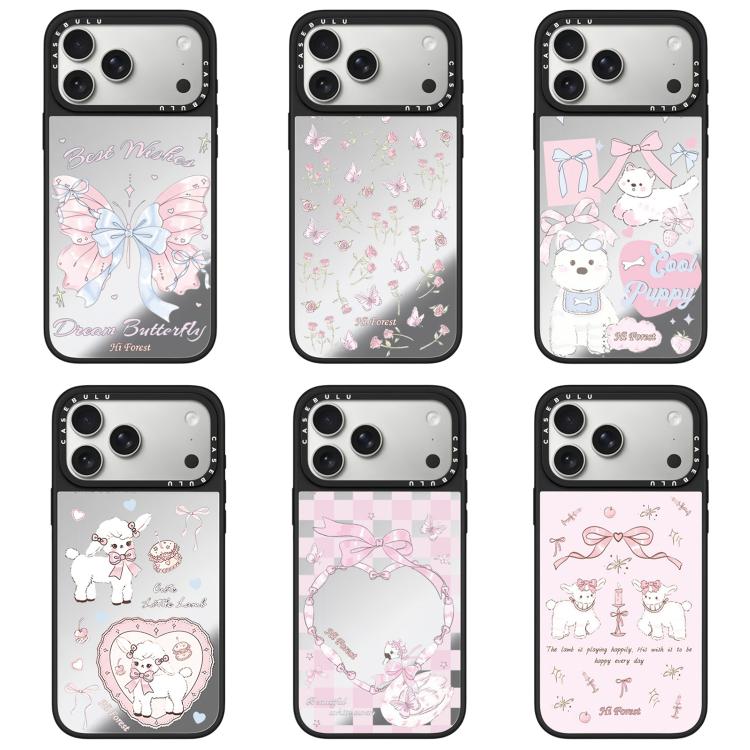 For iPhone 17 Hi Forest Series Camera Control Button Mirror Phone Case