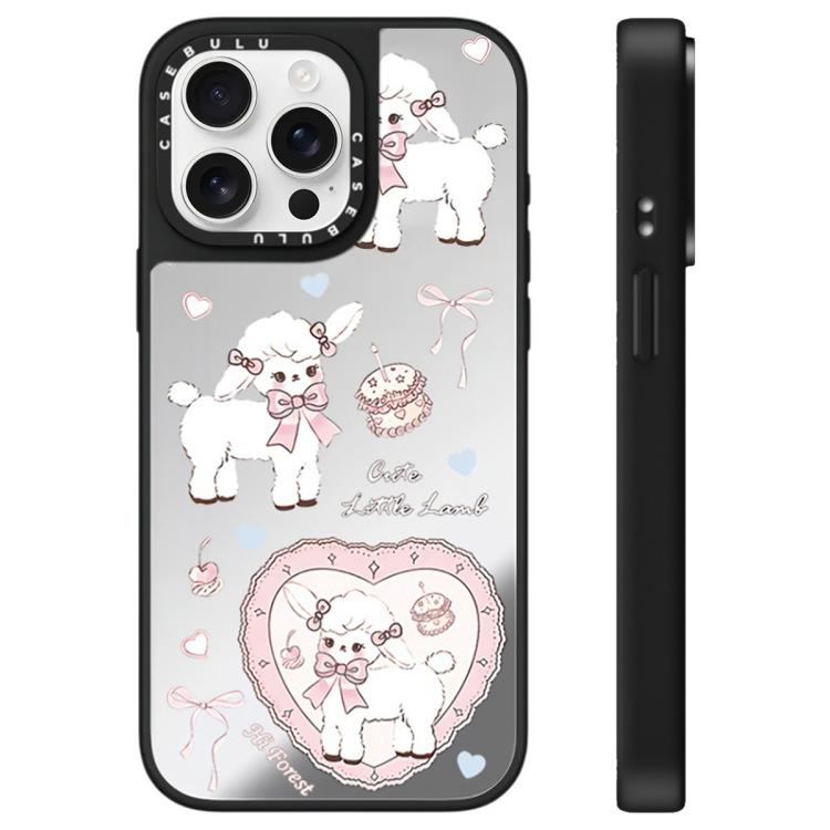 For iPhone 15 Pro Hi Forest Series Pattern Mirror Phone Case