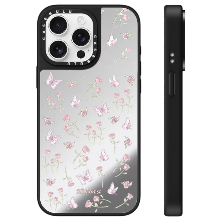 For iPhone 15 Pro Hi Forest Series Pattern Mirror Phone Case