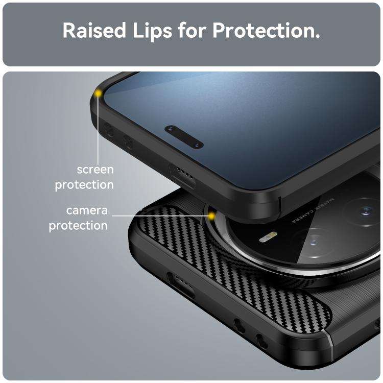 For Honor Magic7 Pro 5G WANLONFENG Brushed Texture Shockproof TPU Phone Case with Screen Film