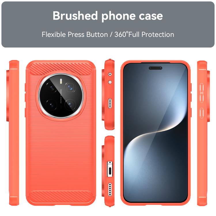 For Honor Magic7 Pro 5G WANLONFENG Brushed Texture Shockproof TPU Phone Case with Screen Film