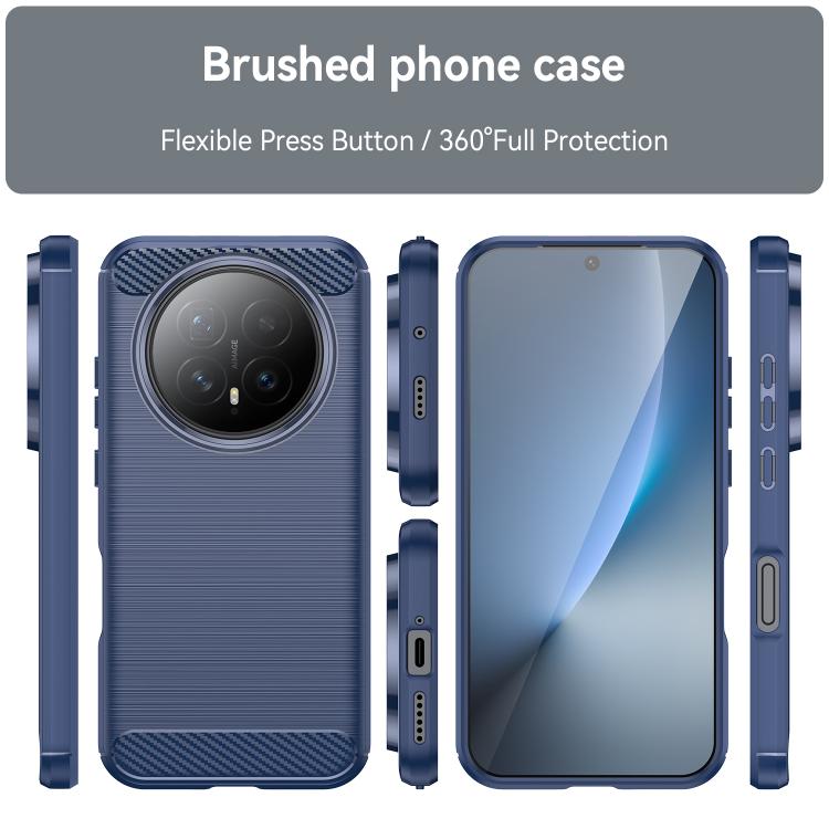 For Honor Magic8 5G WANLONFENG Brushed Texture Shockproof TPU Phone Case with Screen Film
