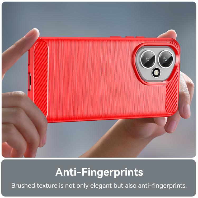 For Honor 400 Global 156.5mm WANLONFENG Brushed Texture Shockproof TPU Phone Case with Screen Film