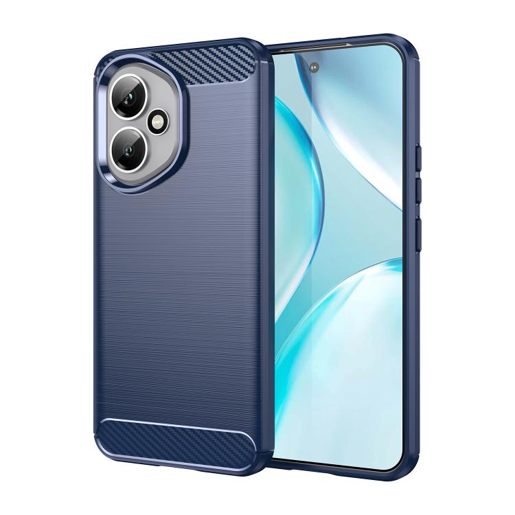 For Honor 400 Global 156.5mm WANLONFENG Brushed Texture Shockproof TPU Phone Case with Screen Film