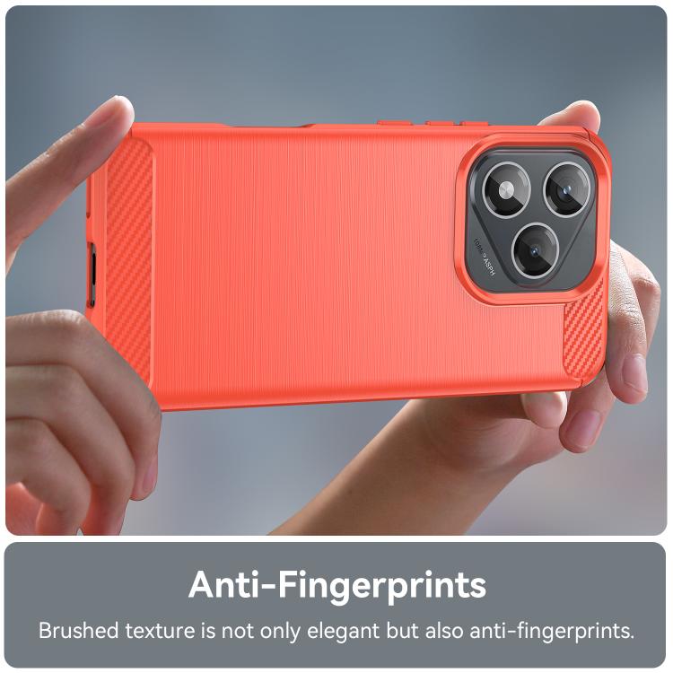 For Honor 400 Lite Global WANLONFENG Brushed Texture Shockproof TPU Phone Case with Screen Film