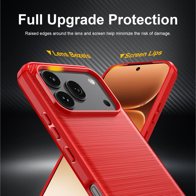 For Honor 600 Global WANLONFENG Brushed Texture Shockproof TPU Phone Case with Screen Film