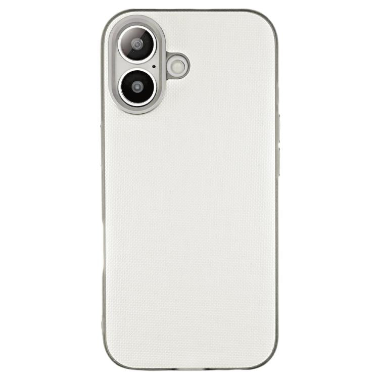 For iPhone 17 Matte Grid Texture Vegan Leather Phone Case