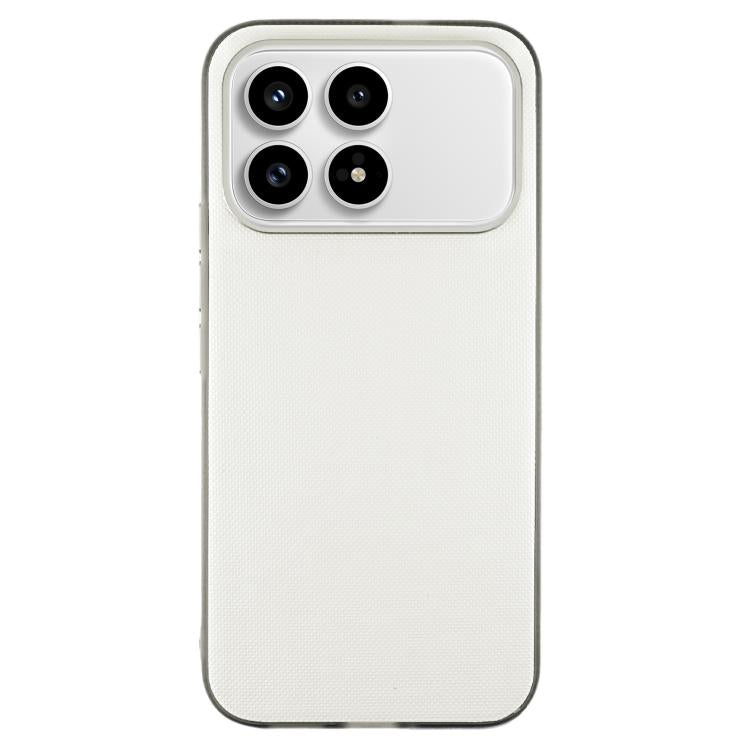 For Redmi K90 Matte Grid Texture Vegan Leather Phone Case