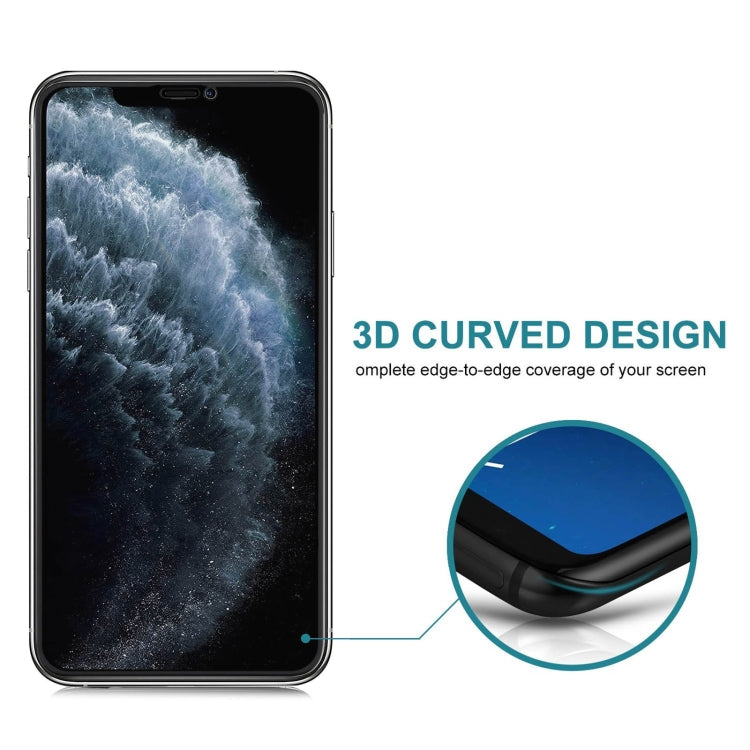 Anti-peeping Plasma Oil Coated High Aluminum Wear-resistant Tempered Glass Film For iPhone 11 Pro Max