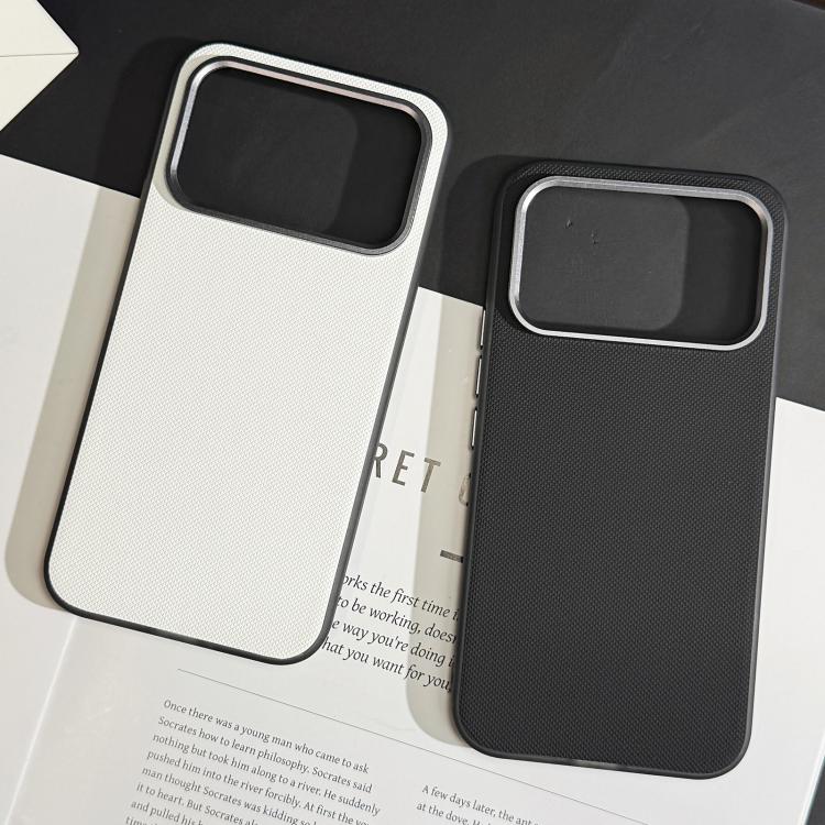 For Redmi K90 Max Matte Grid Texture Vegan Leather Phone Case