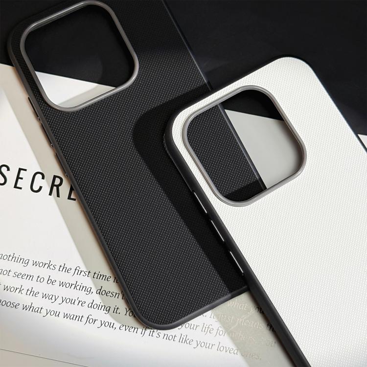 For Xiaomi 17 Matte Grid Texture Vegan Leather Phone Case