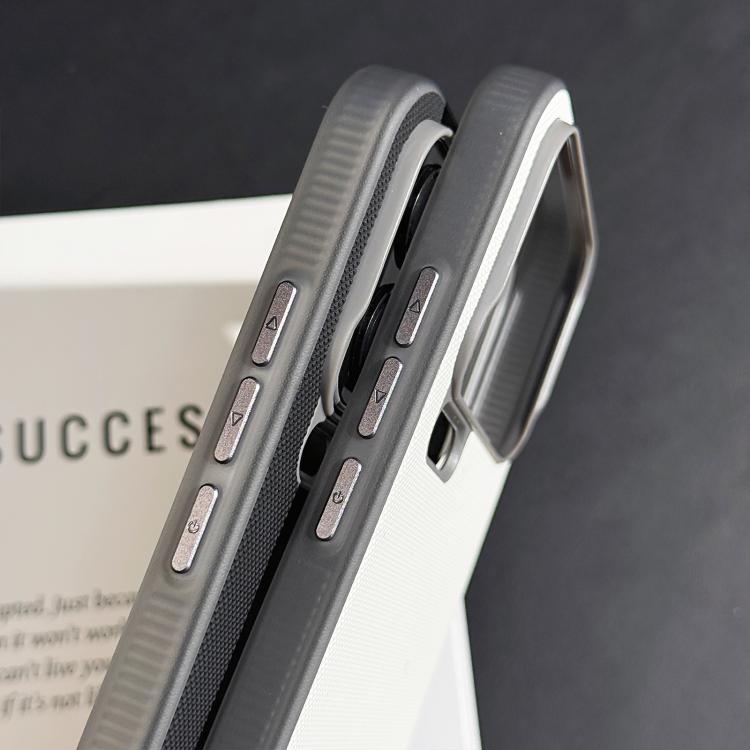 For Xiaomi 17 Pro Matte Grid Texture Vegan Leather Phone Case