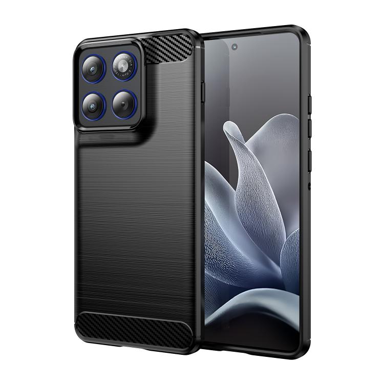 For Motorola Edge 70 5G WANLONFENG Brushed Texture Shockproof TPU Phone Case with Screen Film