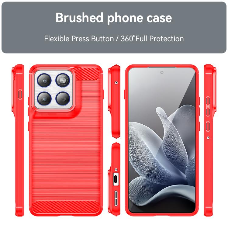 For Motorola Edge 70 5G WANLONFENG Brushed Texture Shockproof TPU Phone Case with Screen Film