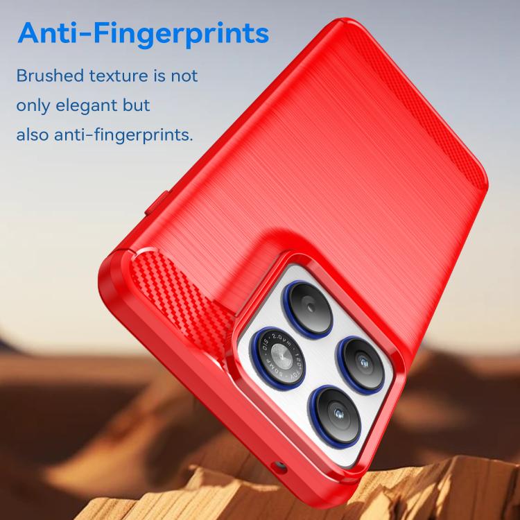 For Motorola Edge 70 5G WANLONFENG Brushed Texture Shockproof TPU Phone Case with Screen Film