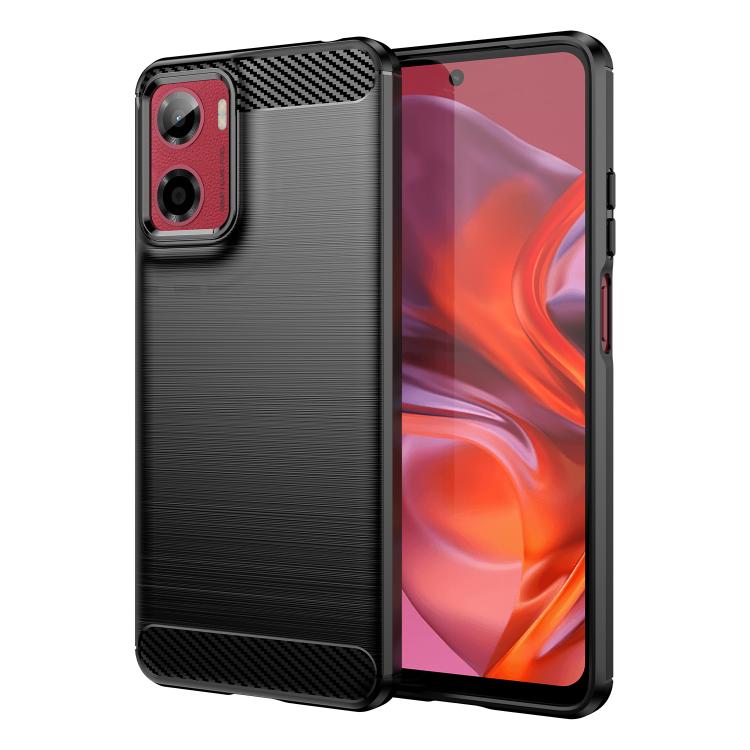 For Motorola Moto G05 4G WANLONFENG Brushed Texture Shockproof TPU Phone Case with Screen Film
