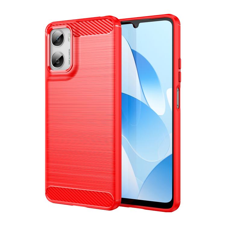 For Motorola Moto G06 Power / G06 4G WANLONFENG Brushed Texture Shockproof TPU Phone Case with Screen Film