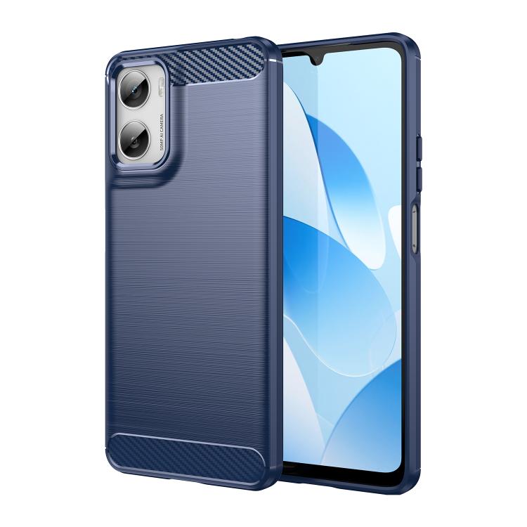 For Motorola Moto G06 Power / G06 4G WANLONFENG Brushed Texture Shockproof TPU Phone Case with Screen Film