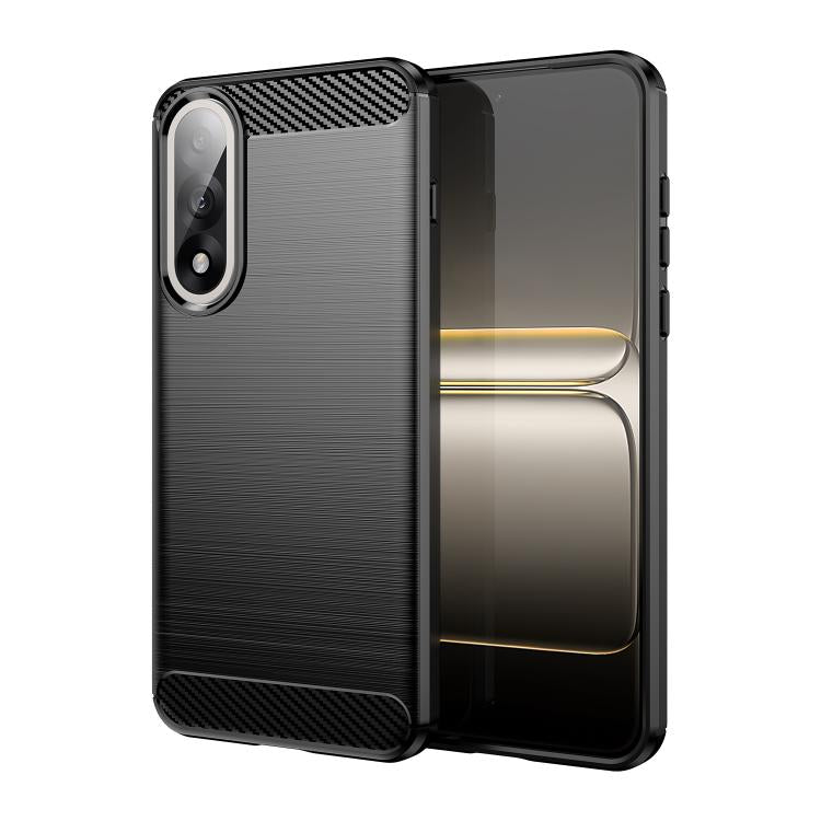 For OnePlus Ace 5 Ultra / Nord 5 5G WANLONFENG Brushed Texture Shockproof TPU Phone Case with Screen Film