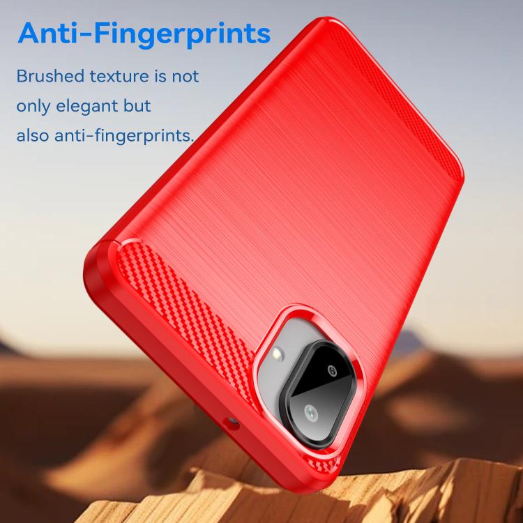 For Galaxy A07 4G WANLONFENG Brushed Texture Shockproof TPU Phone Case with Screen Film