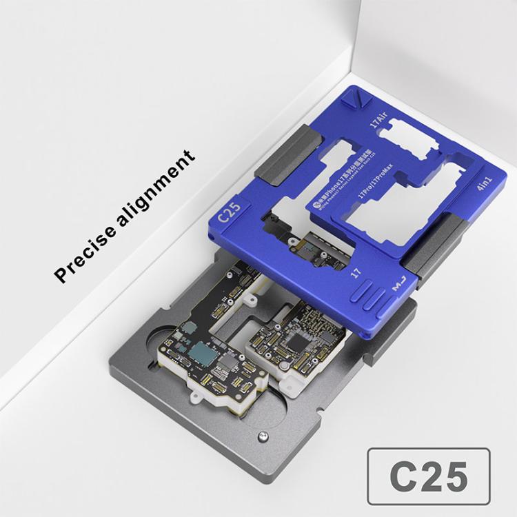 Mijing C25 Motherboard Layered Testing Fixture For iPhone 17 Series