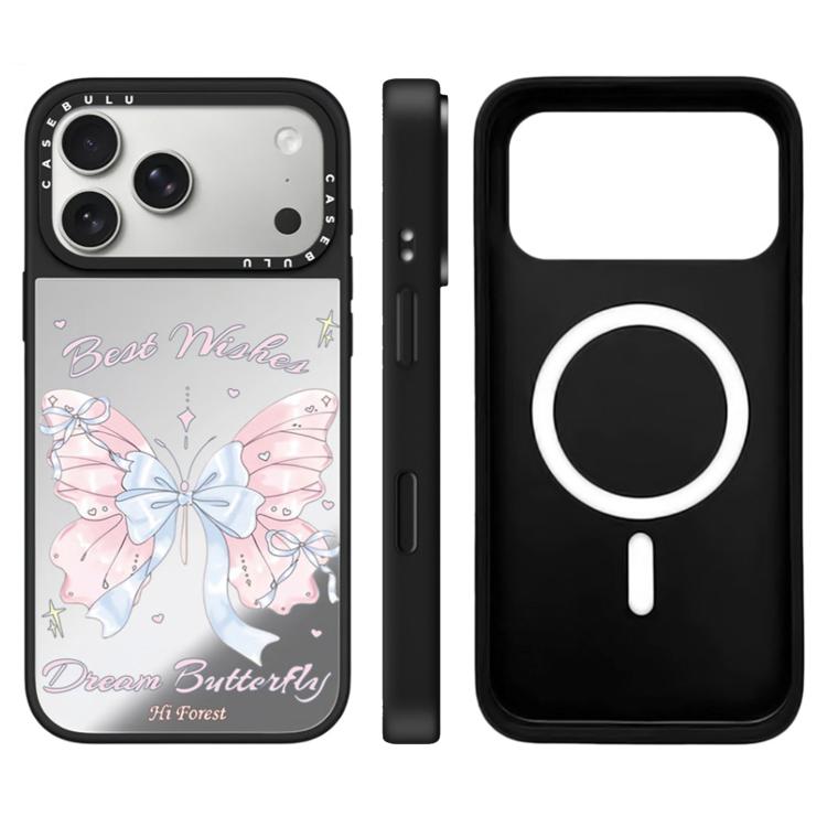 For iPhone 17 Pro Max Hi Forest Series Camera Control Button Mirror Magnetic Phone Case