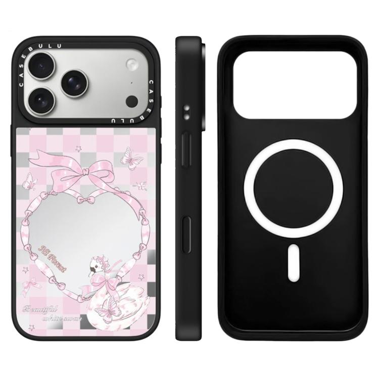 For iPhone 17 Pro Max Hi Forest Series Camera Control Button Mirror Magnetic Phone Case