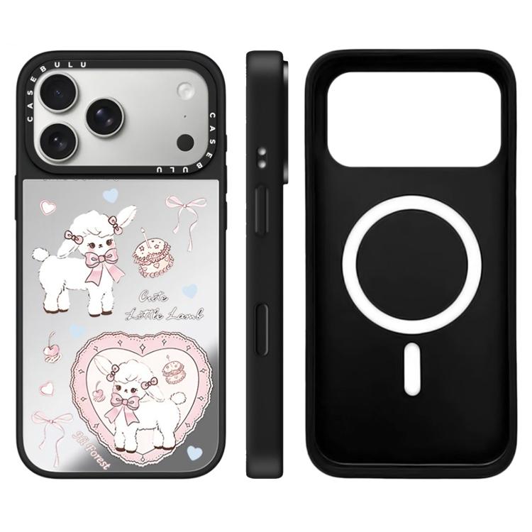 For iPhone 17 Pro Max Hi Forest Series Camera Control Button Mirror Magnetic Phone Case