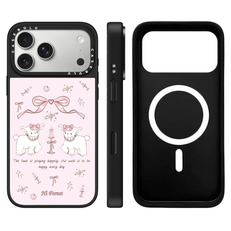 For iPhone 17 Pro Max Hi Forest Series Camera Control Button Mirror Magnetic Phone Case