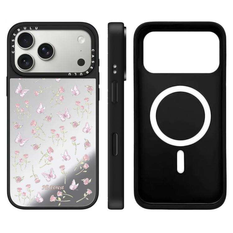 For iPhone 17 Pro Max Hi Forest Series Camera Control Button Mirror Magnetic Phone Case