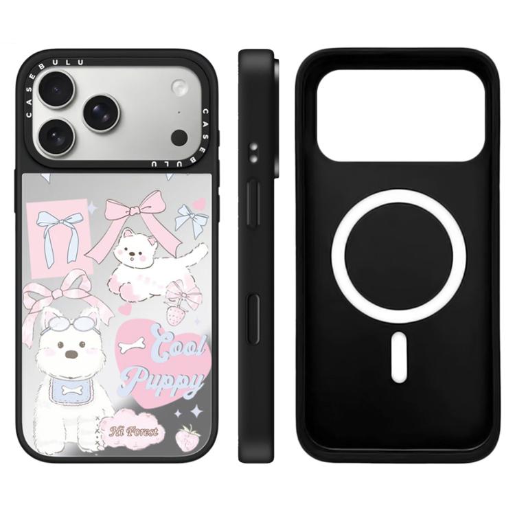 For iPhone 17 Pro Hi Forest Series Camera Control Button Mirror Magnetic Phone Case